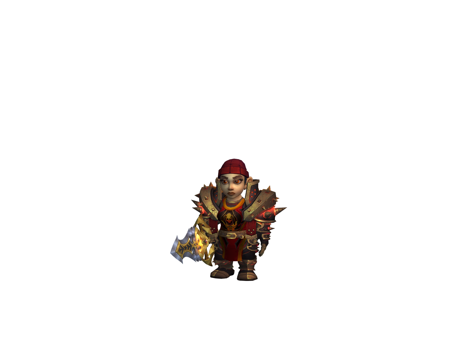 Angywarr 3D character render