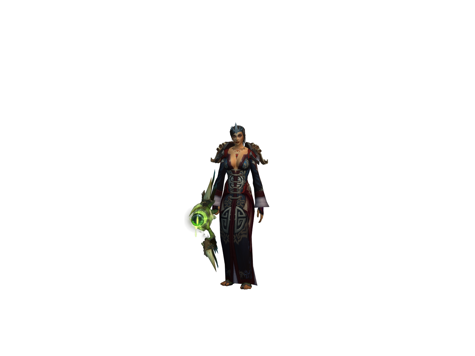 Myrïna 3D character render