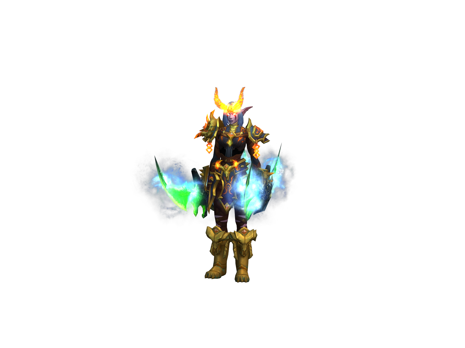 Autoattacks 3D character render