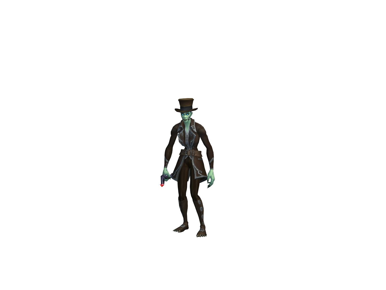 Amerelie 3D character render