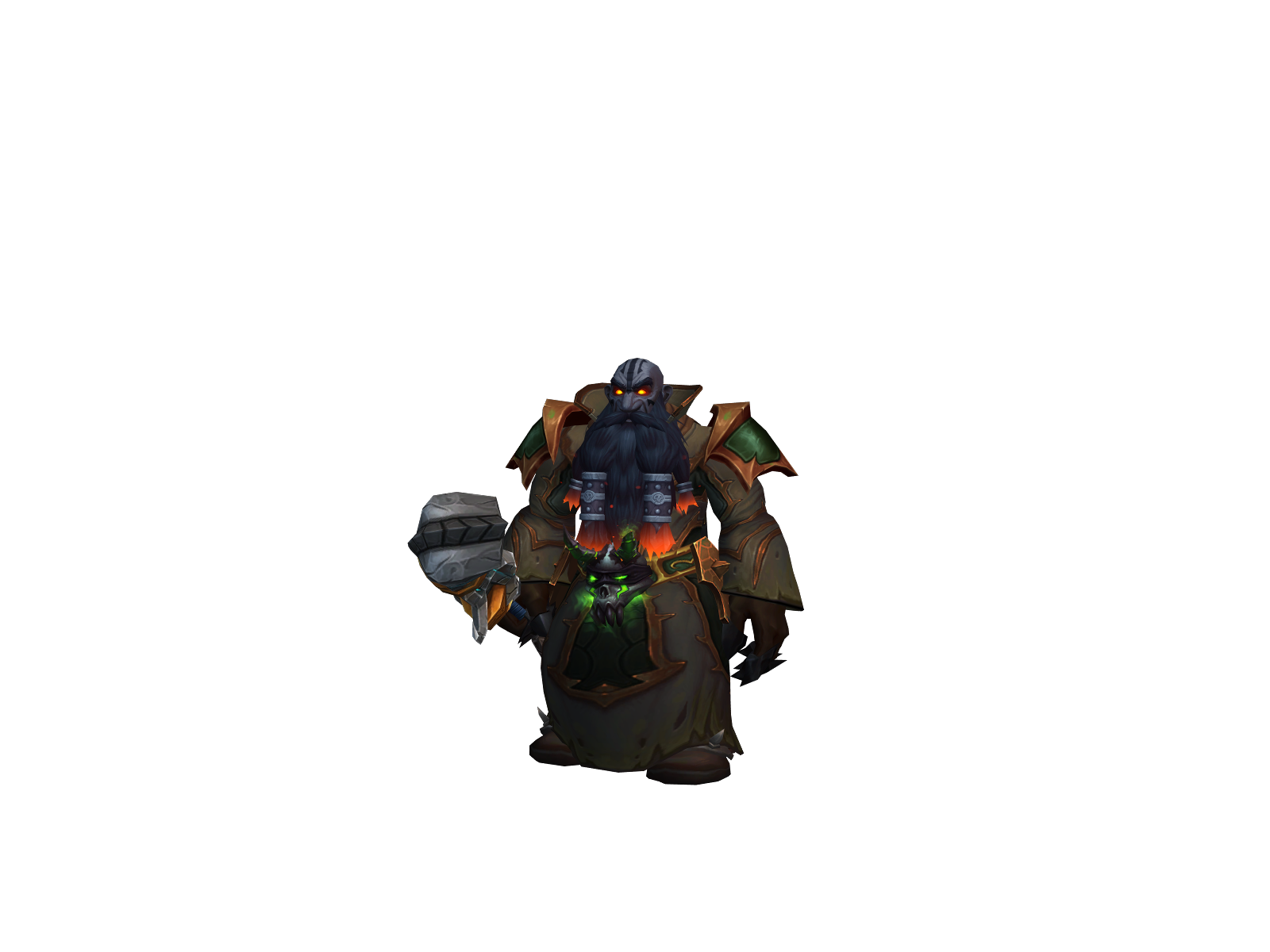 Kruule 3D character render