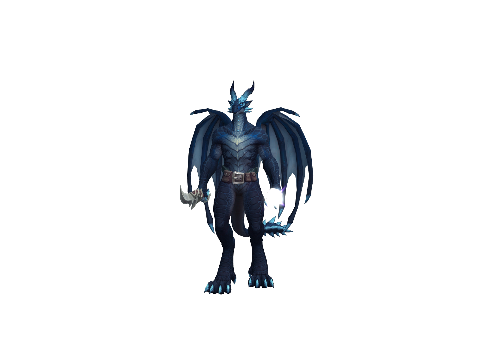 Daë 3D character render
