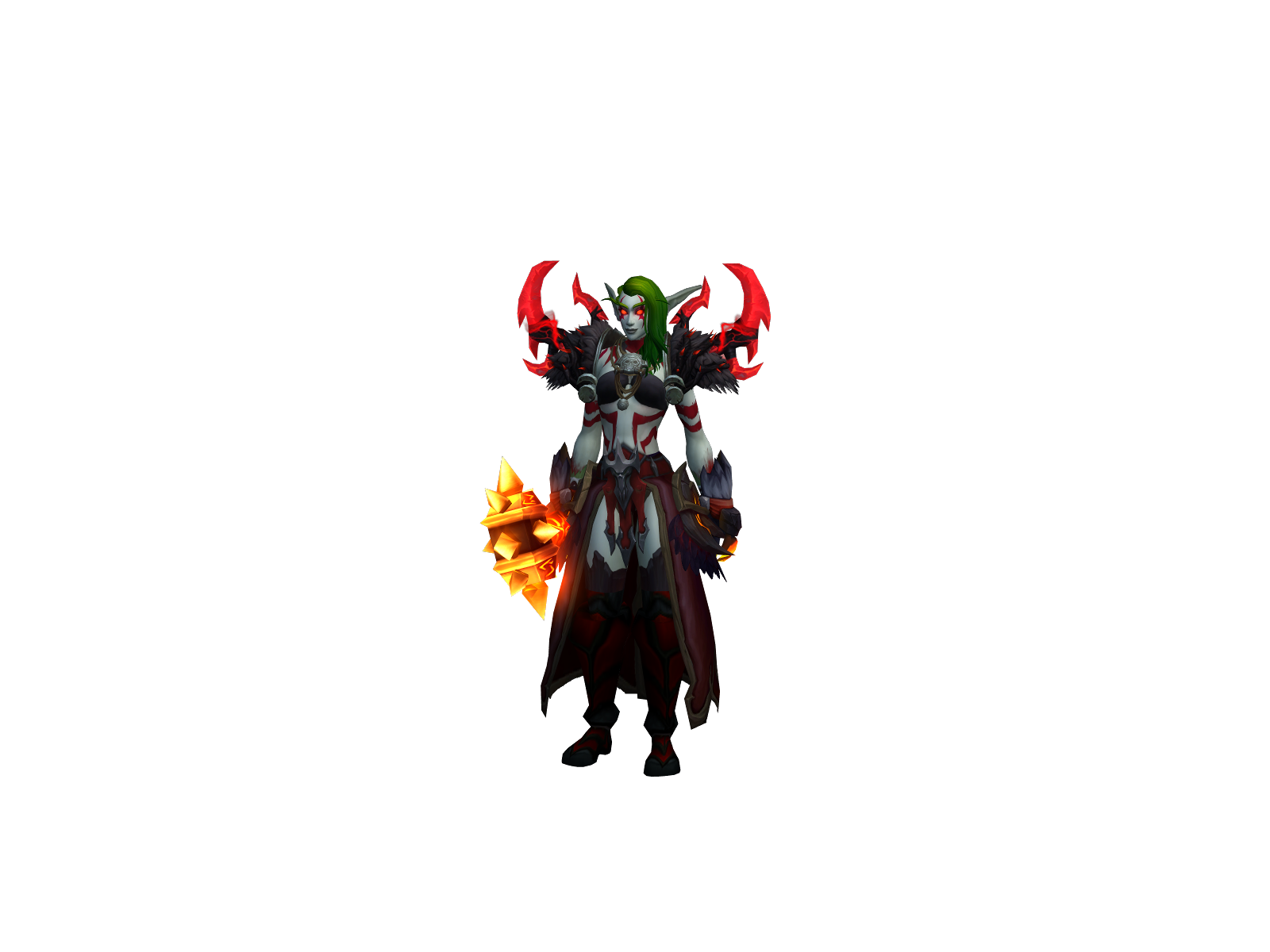 Numenessé 3D character render