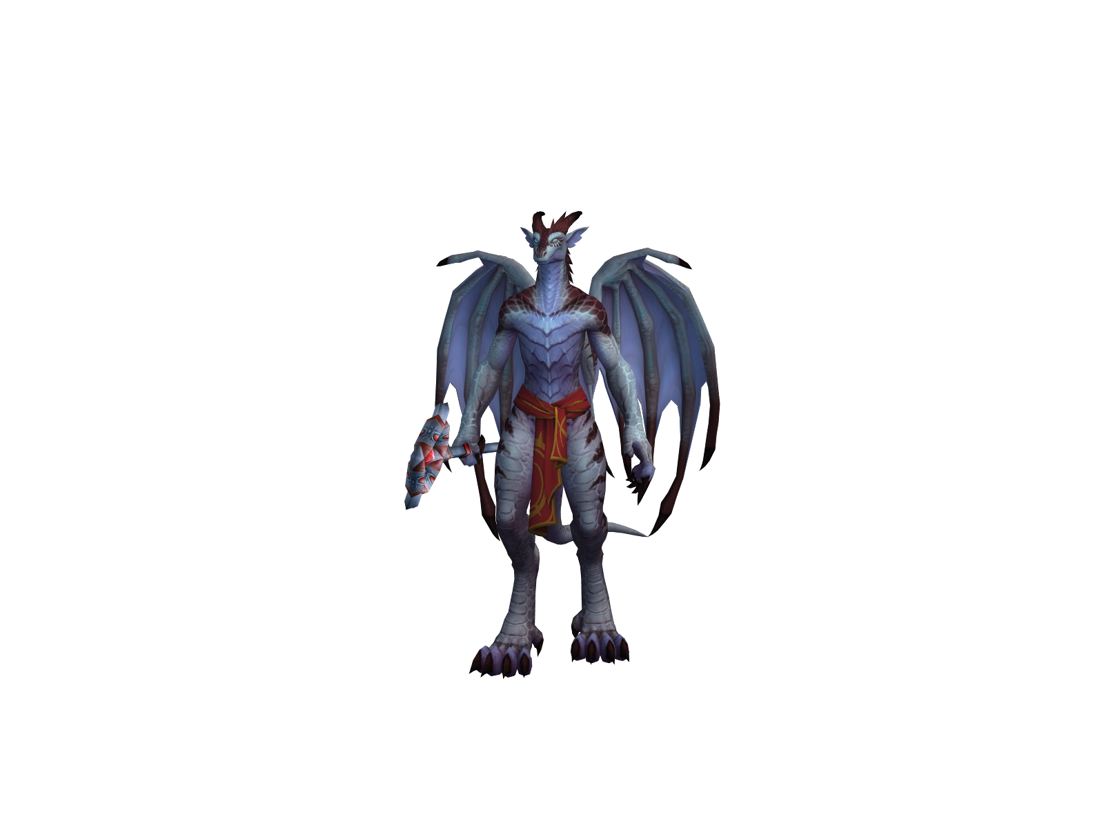 Aedeya 3D character render