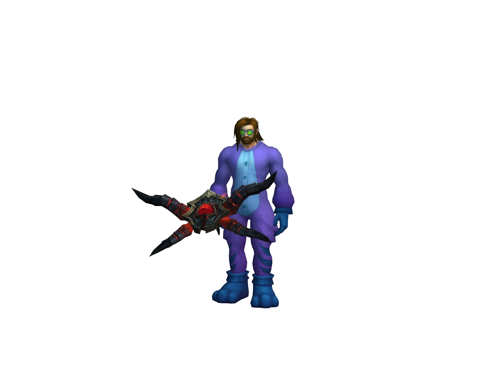 Enemyhuntard 3D character render