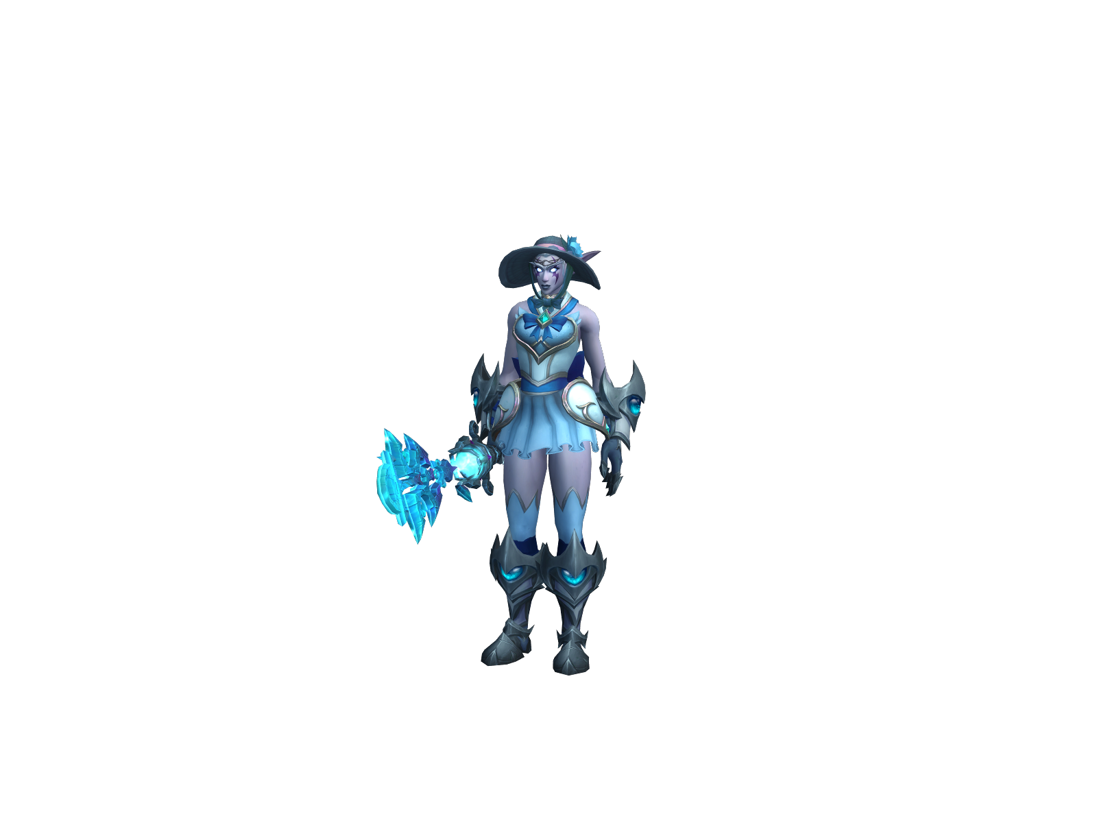 Nelyssea 3D character render