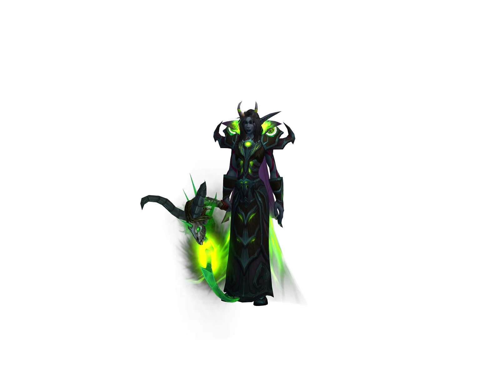 Bustylock 3D character render