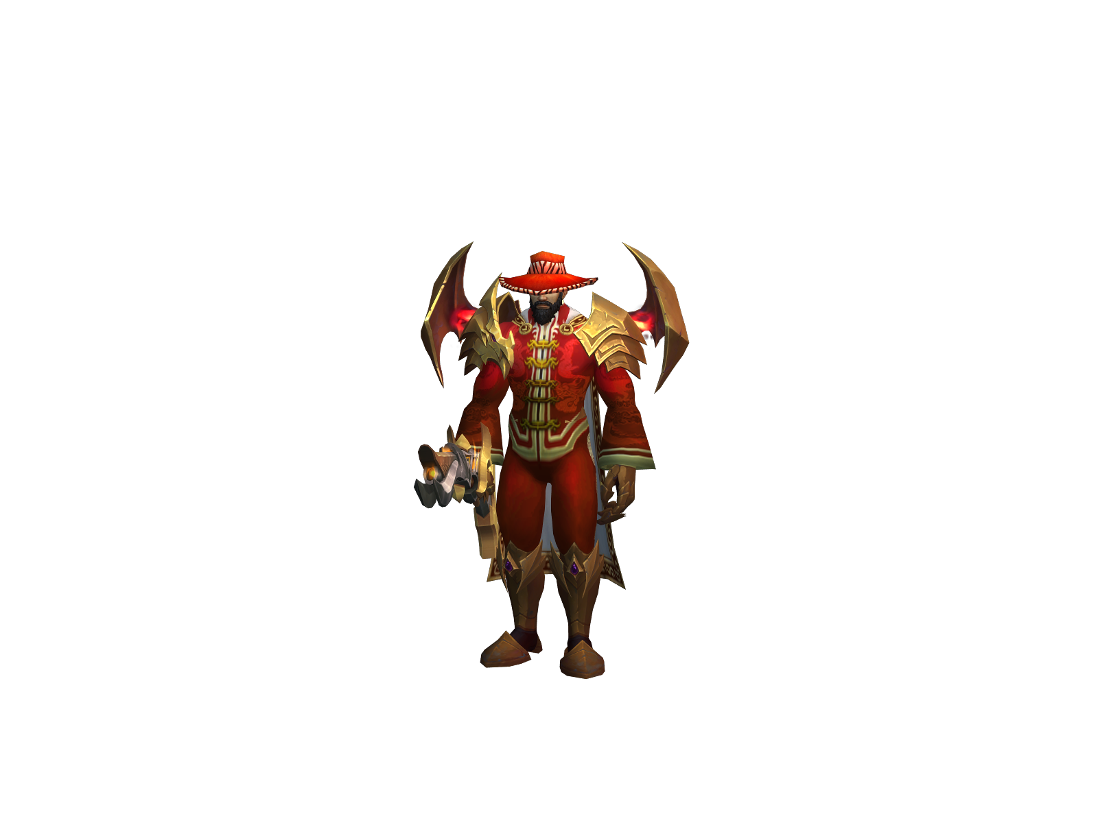 Crôôwn 3D character render