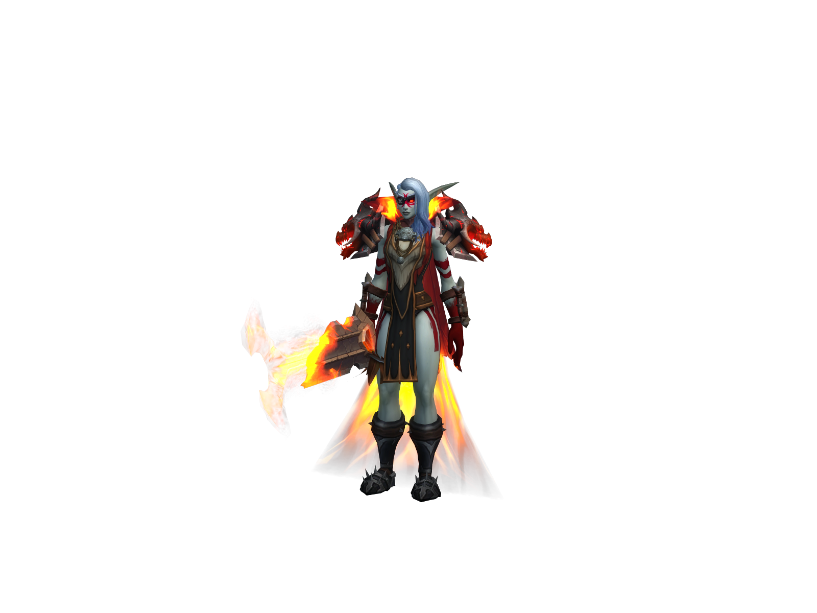 Chylvanas 3D character render