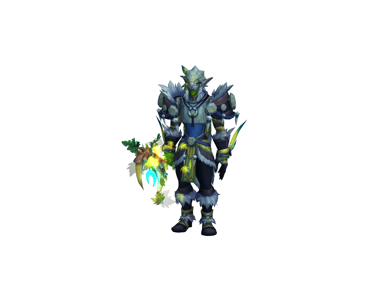 Beneon 3D character render