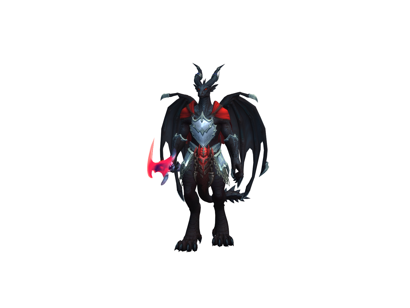 Caddrak 3D character render