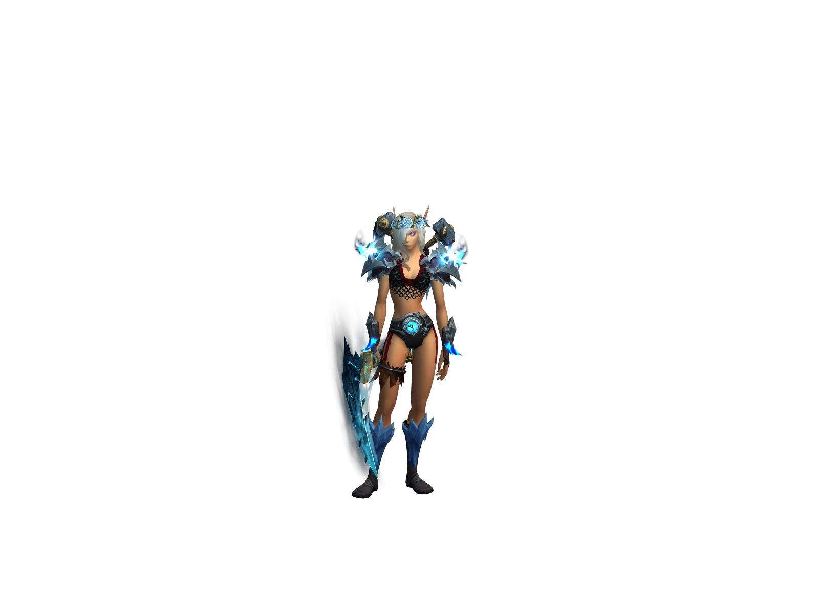 Valeriisa 3D character render