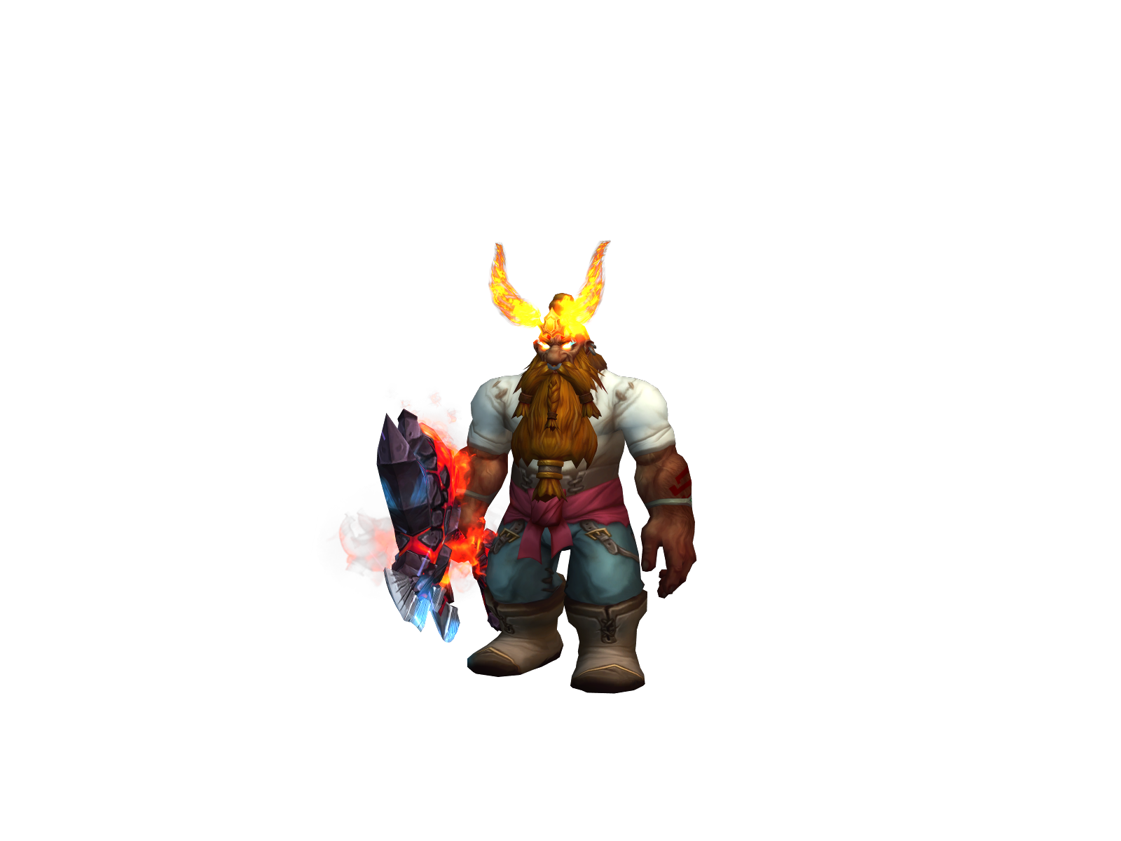 Redze 3D character render