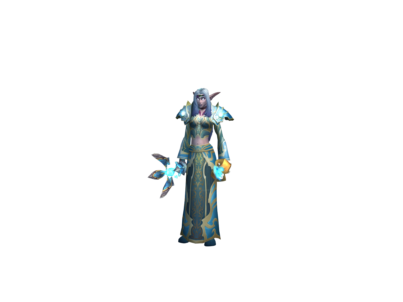 Èfflux 3D character render