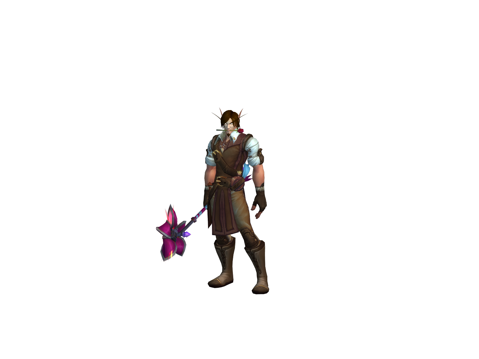 Sinfrey 3D character render