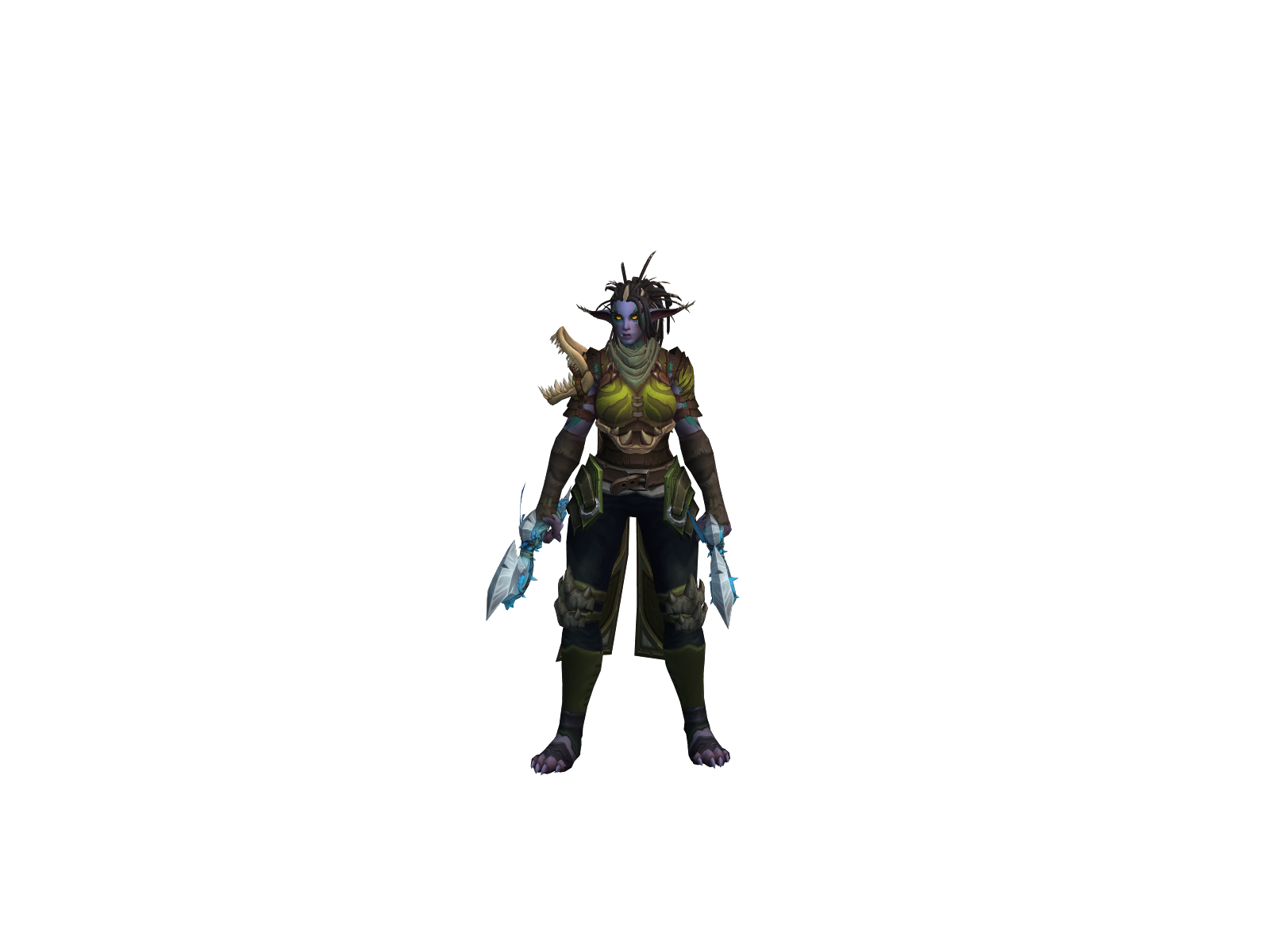 Varatie 3D character render