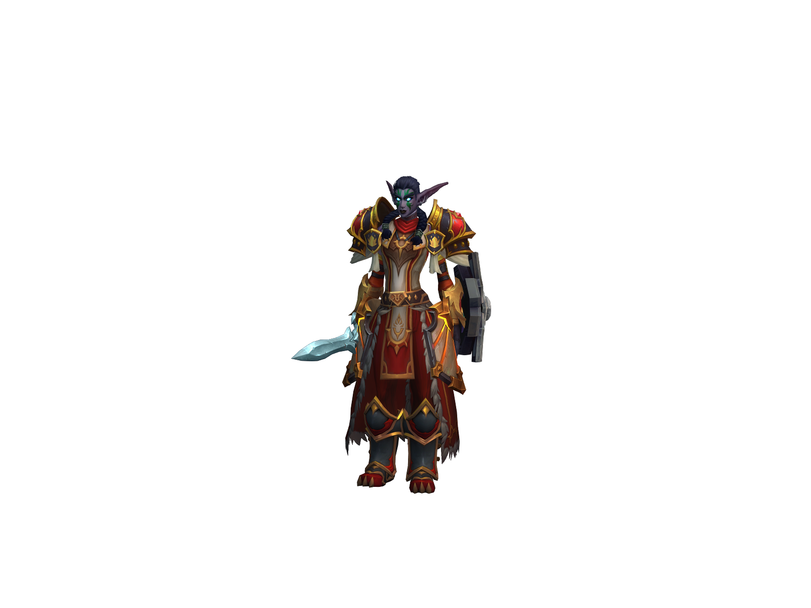 Tuvlyssa 3D character render