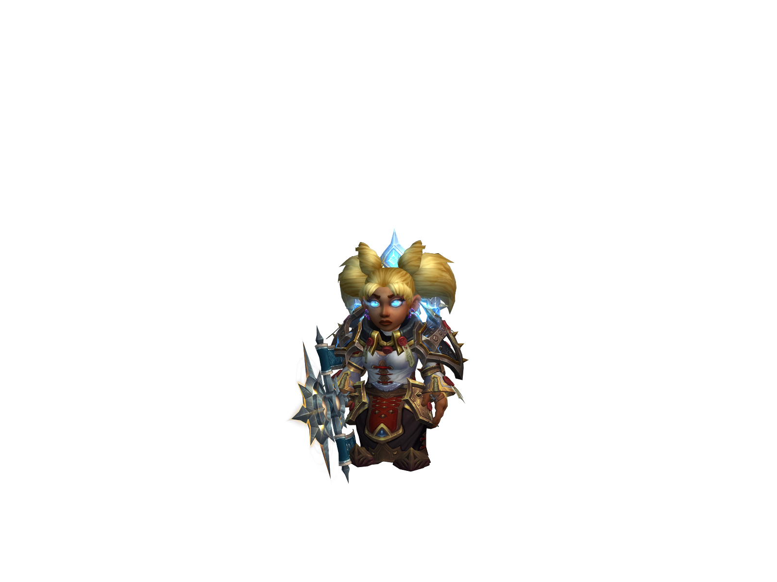 Croggy 3D character render