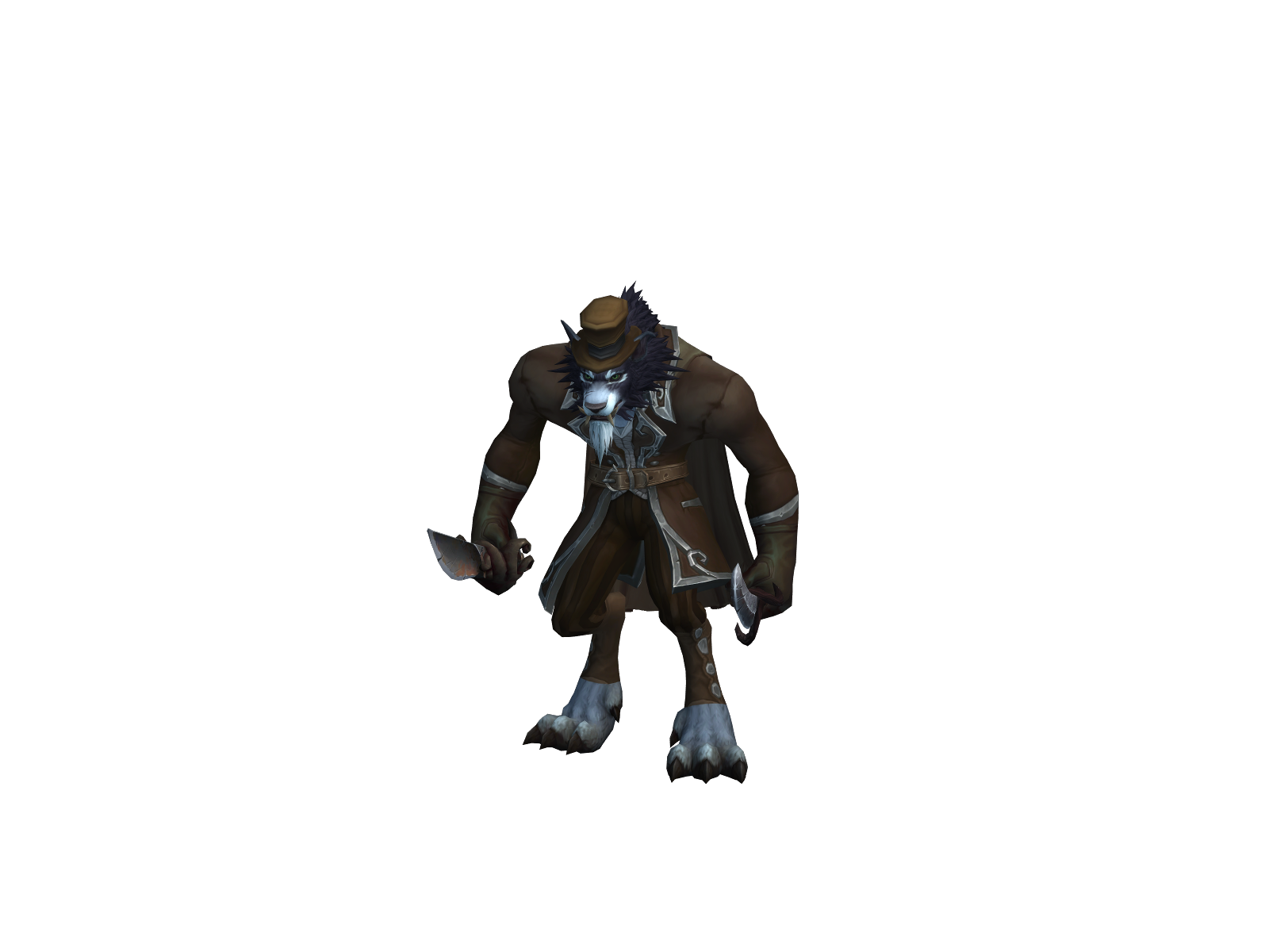 Wùlf 3D character render