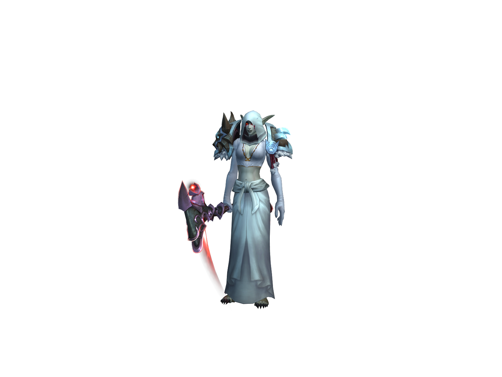 Lúnary 3D character render
