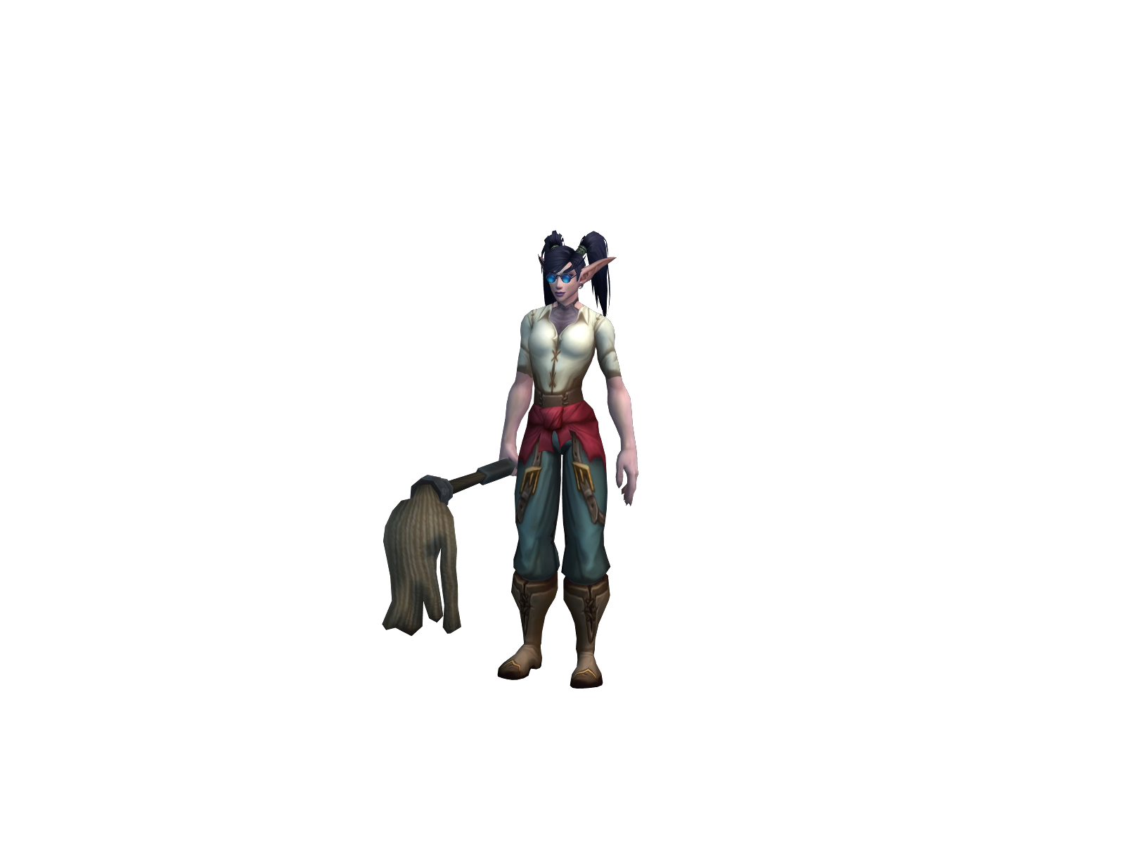 Polodudu 3D character render