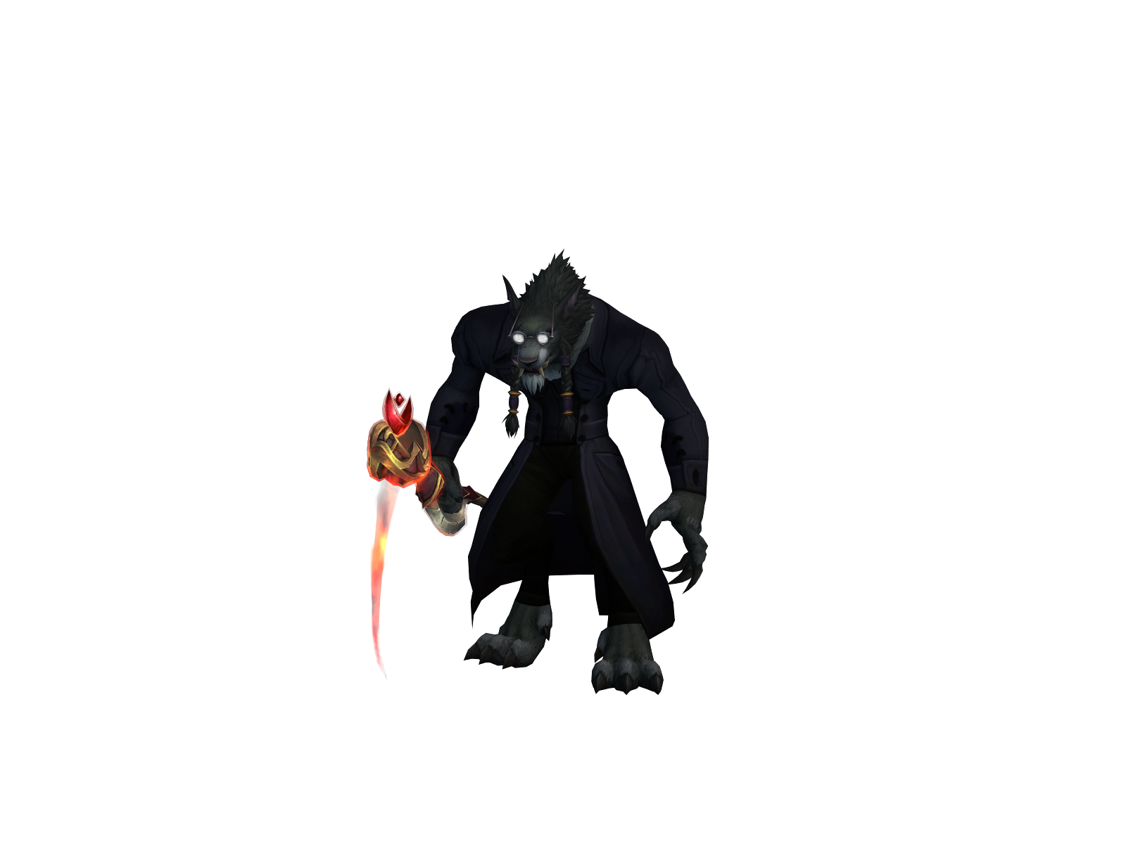 Ghymir 3D character render