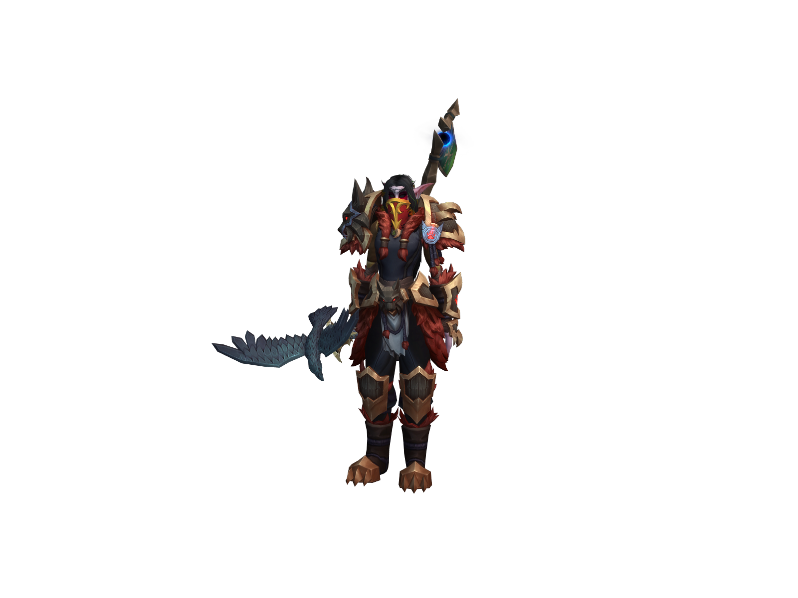 Treefiddy 3D character render