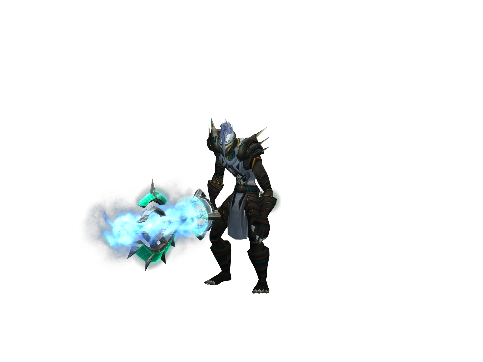 Monkmw 3D character render