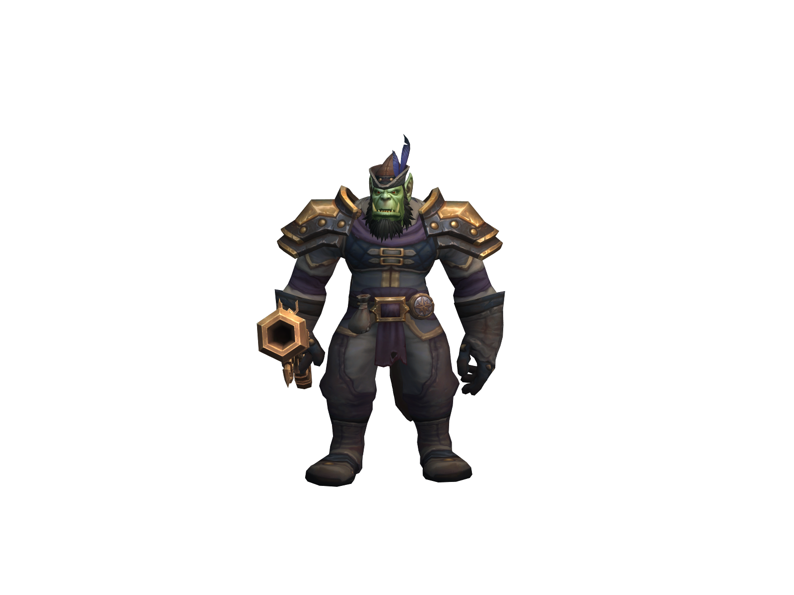 Ráôùl 3D character render