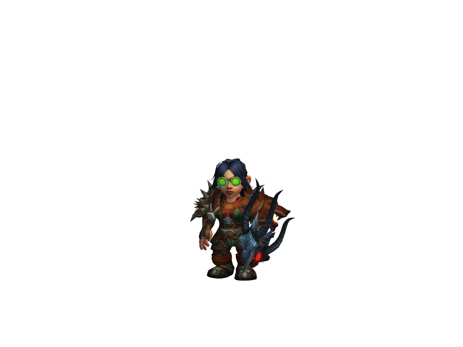 Hi 3D character render