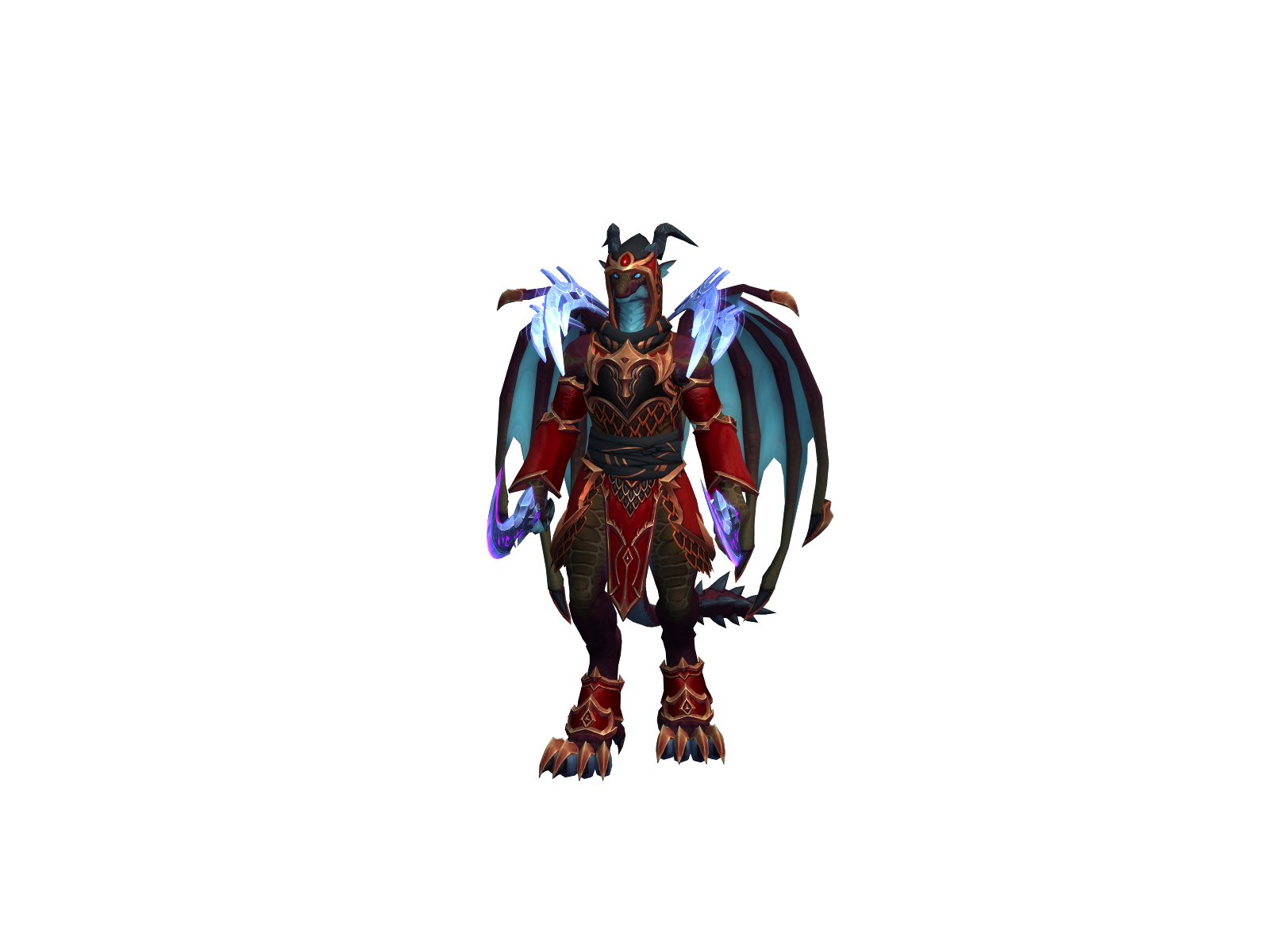 Cørvia 3D character render