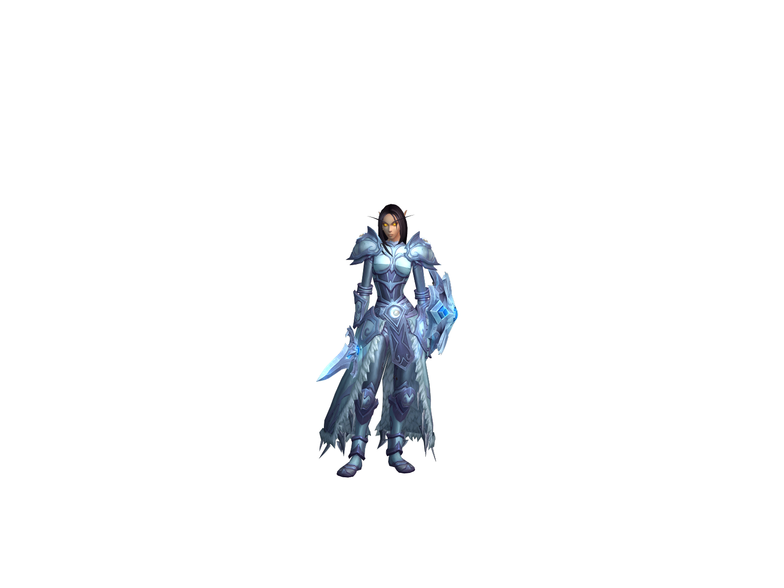 Ashane 3D character render