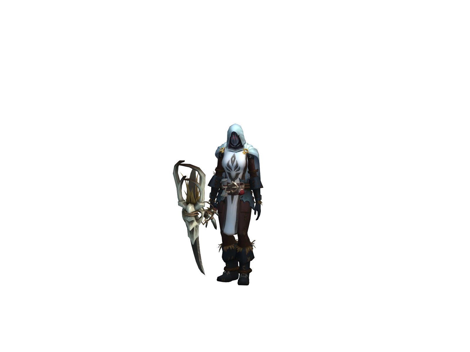 Oldiegoldy 3D character render