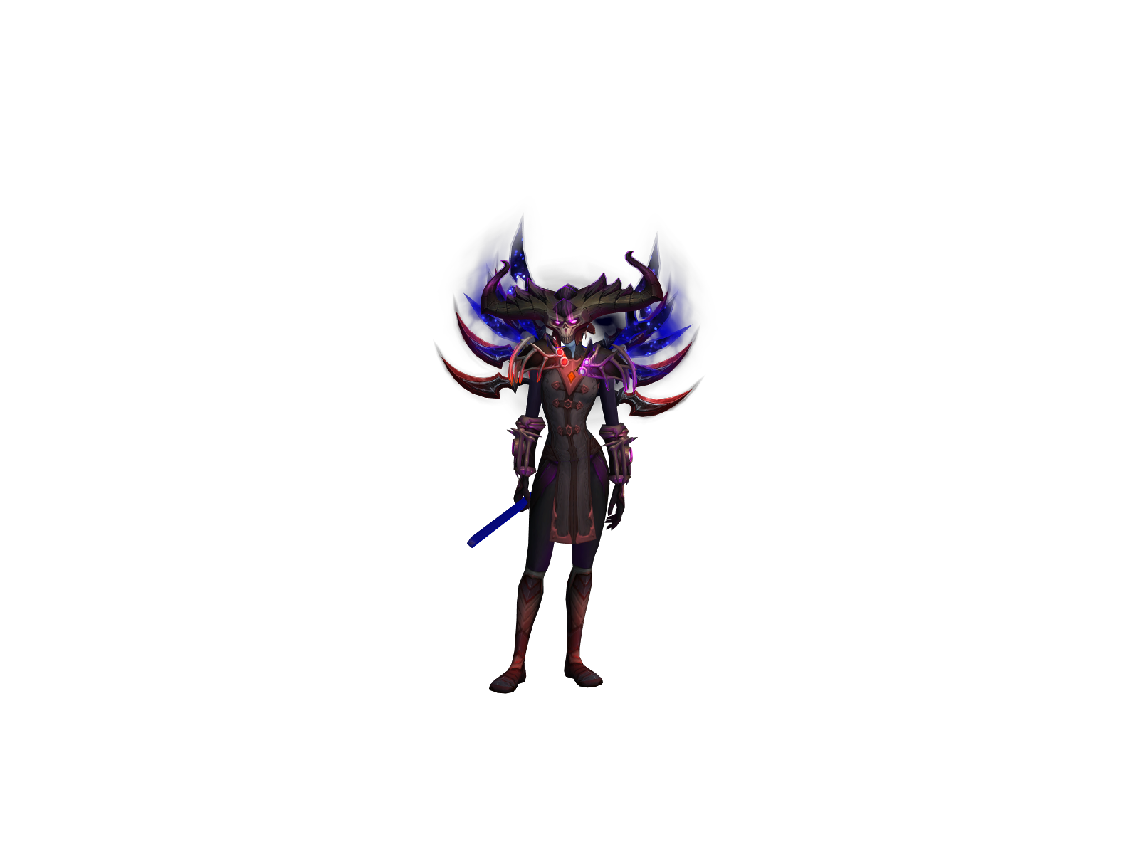 Nameless 3D character render