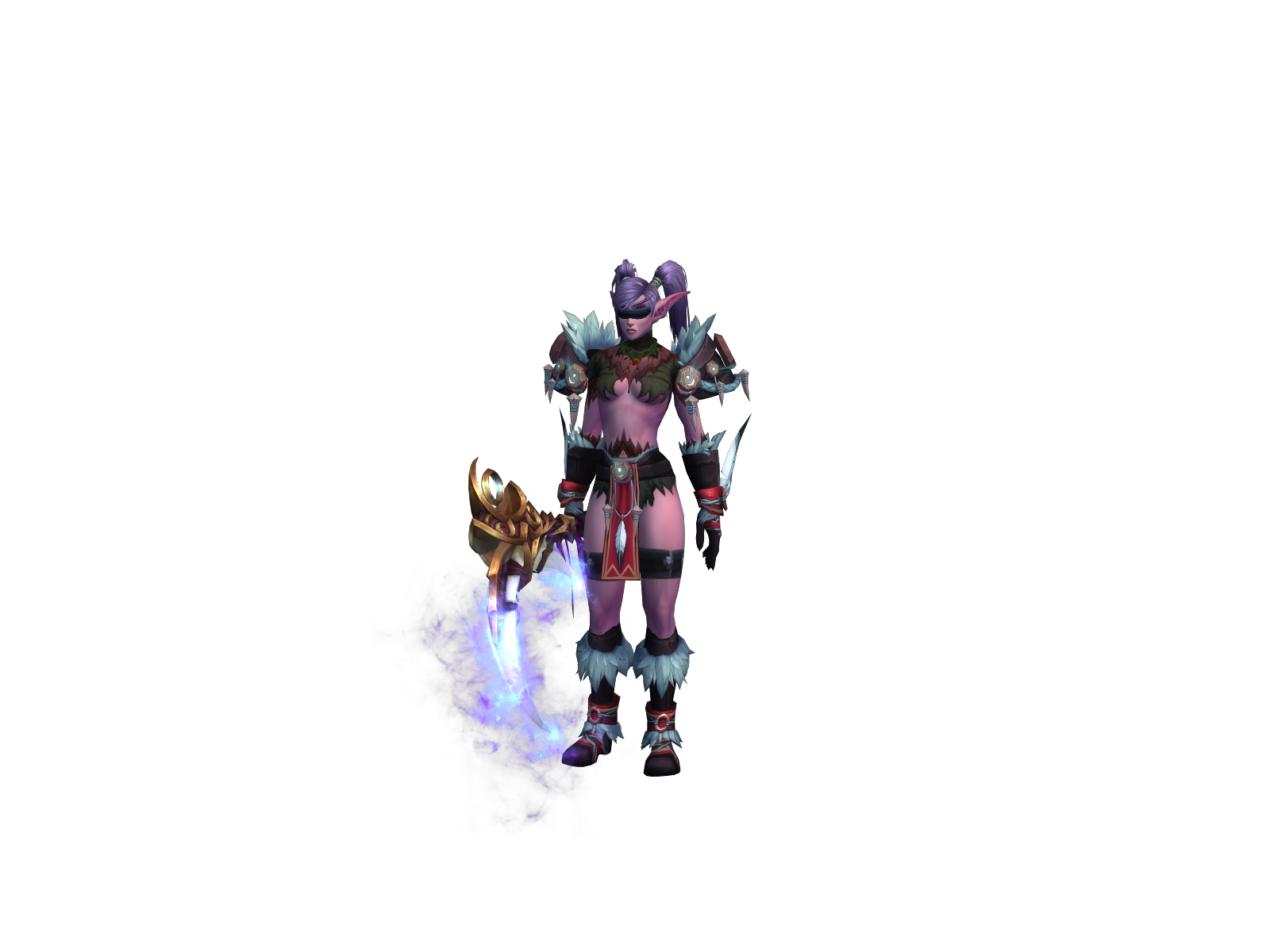 Burialfog 3D character render