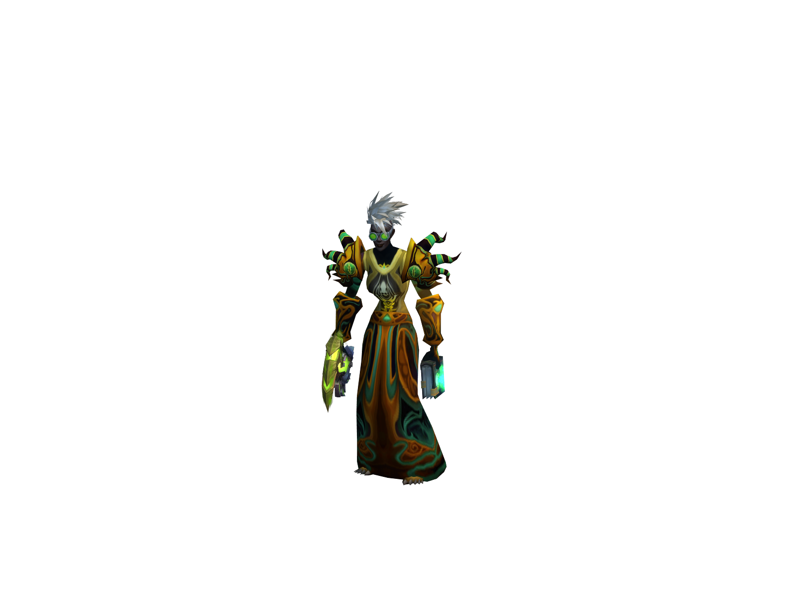 Ellilenax 3D character render