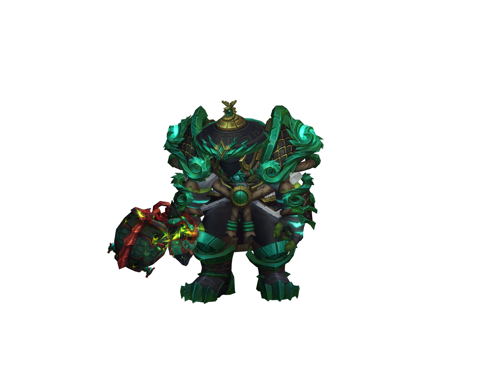 Ninjagro 3D character render