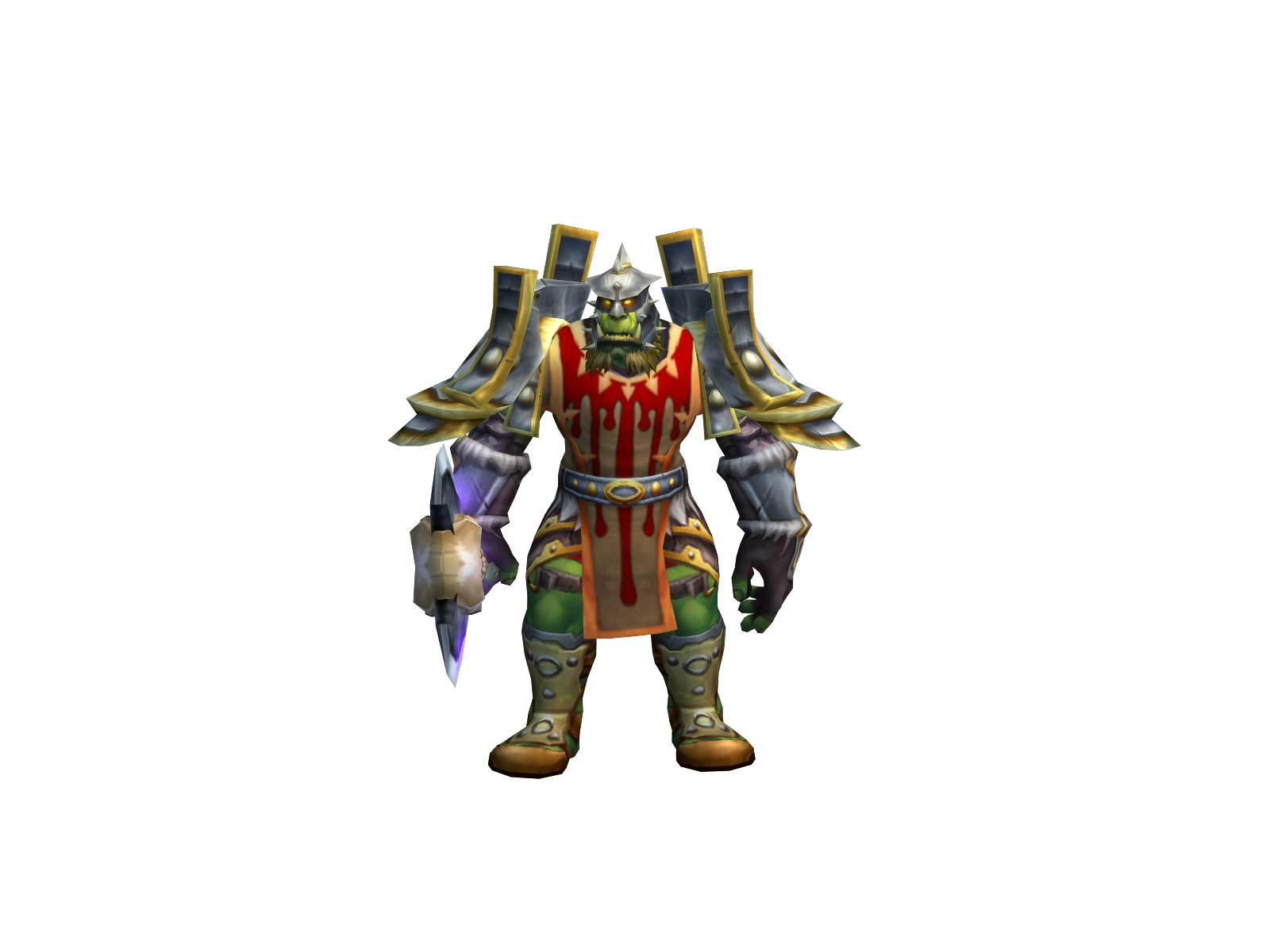 Sllender 3D character render