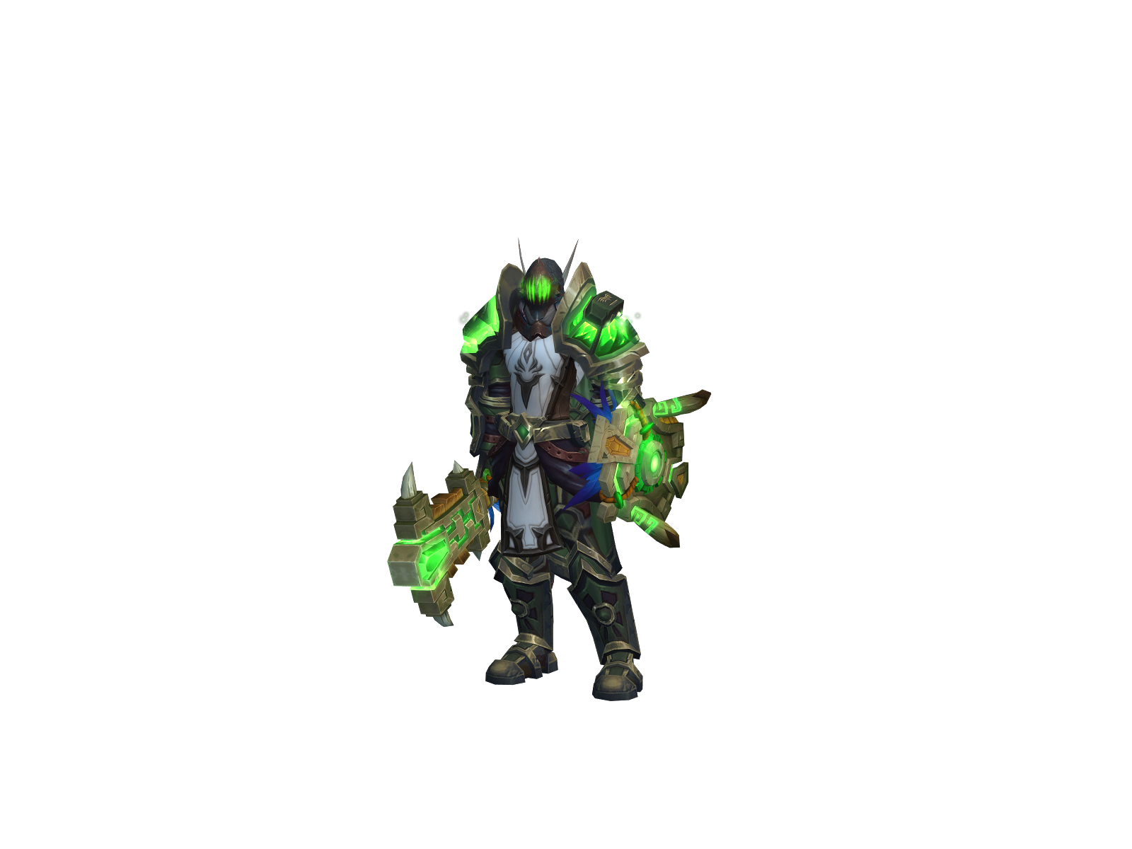 Keschpaladin 3D character render