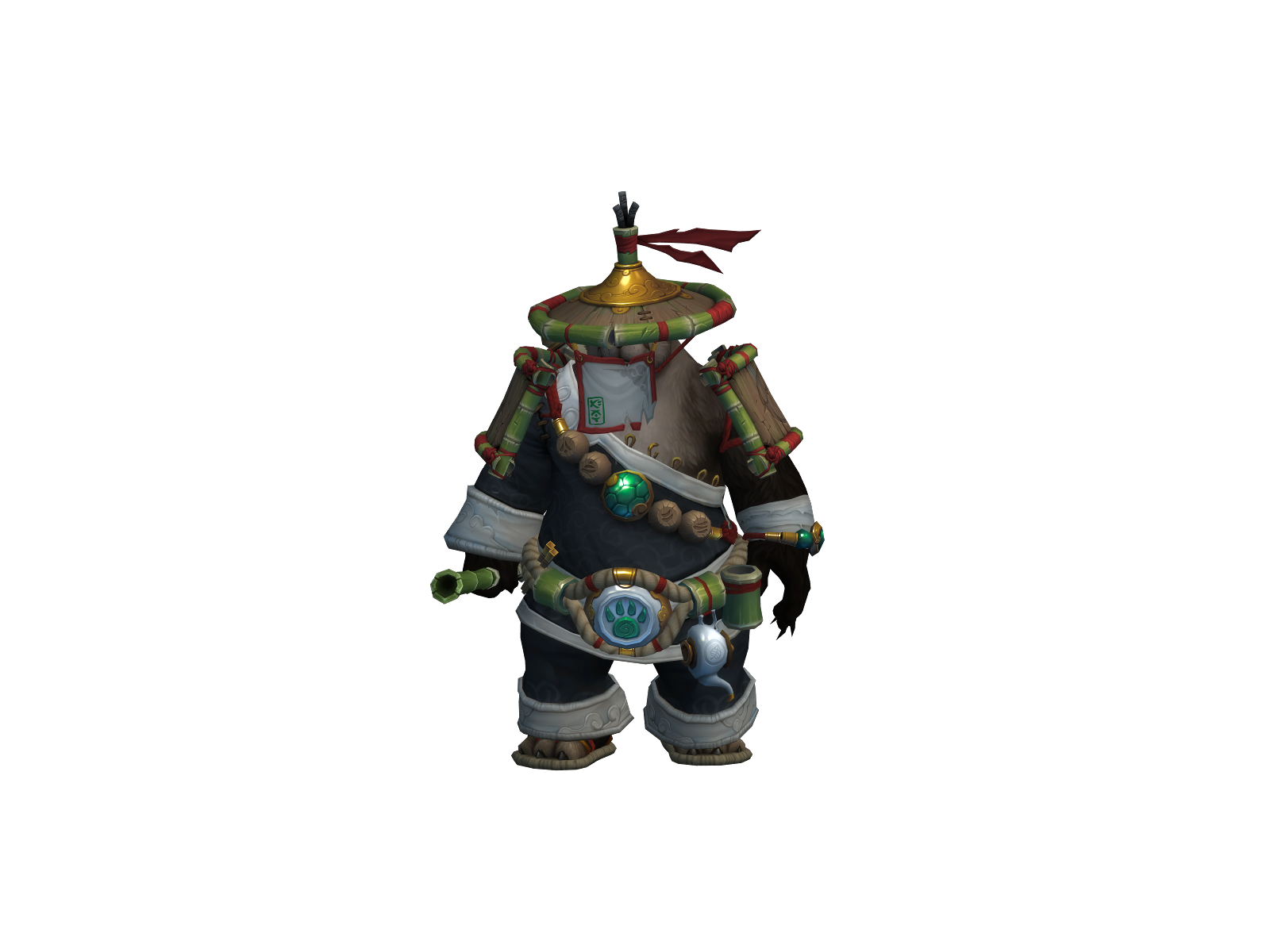 Chow 3D character render