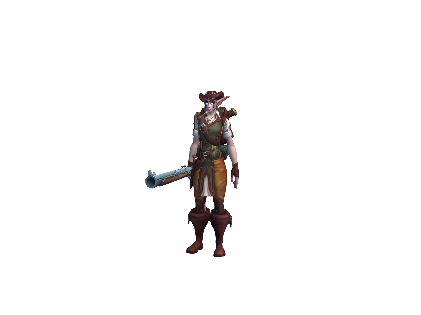 Gunnia 3D character render