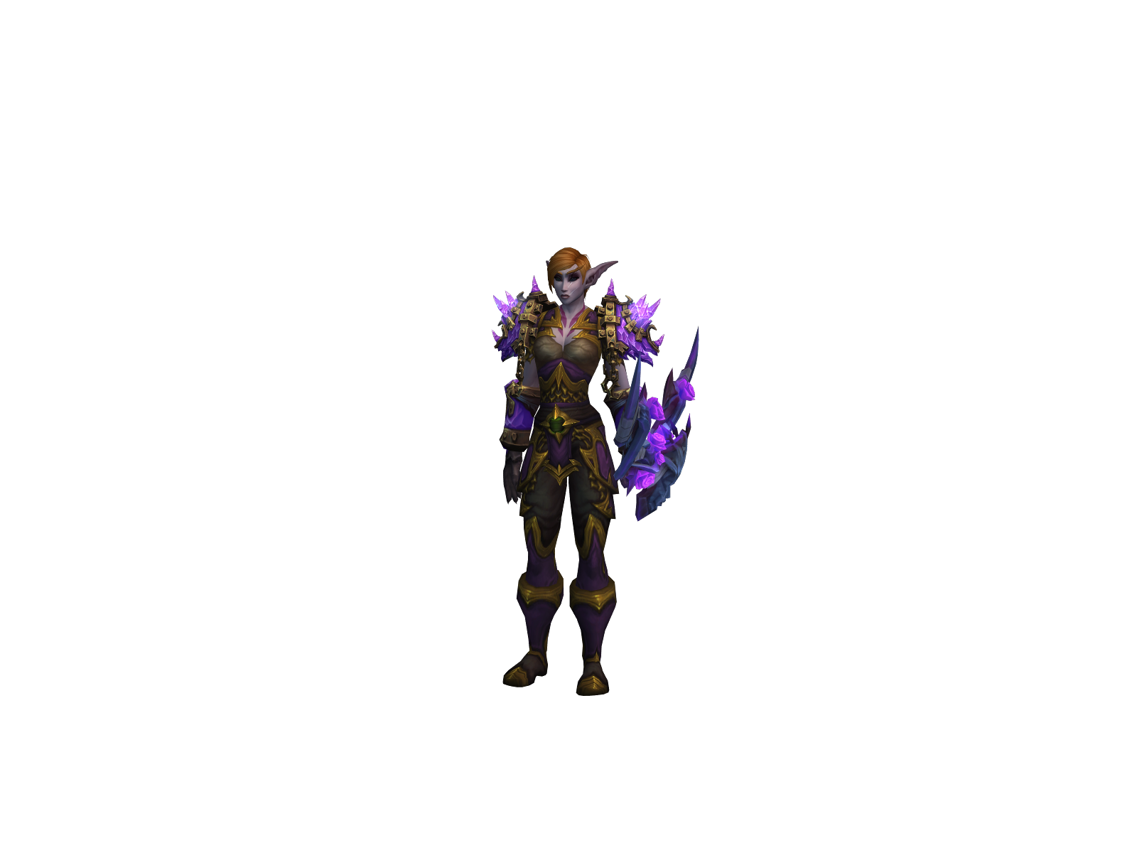 Isabow 3D character render