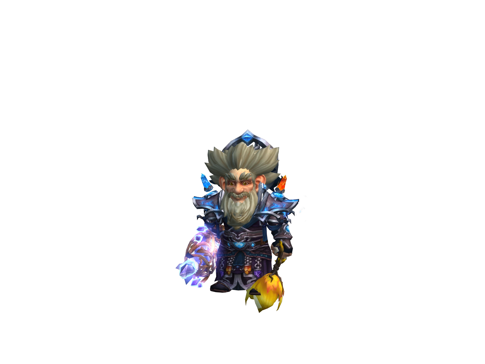 Wormyn 3D character render