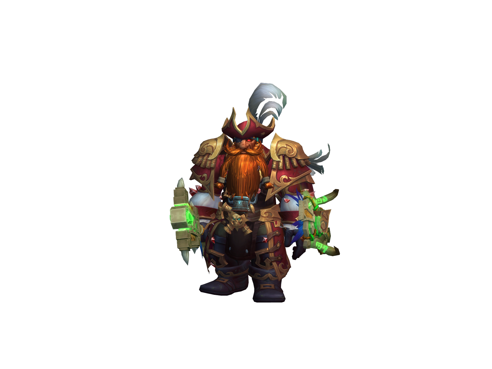 Brobert 3D character render