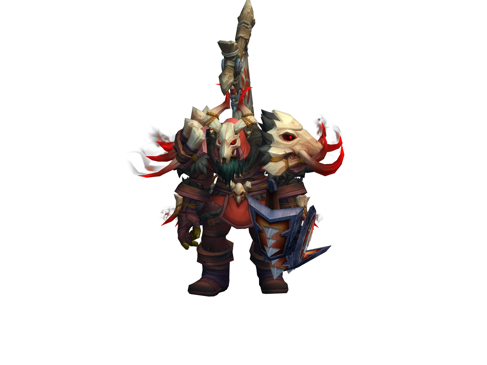 Oldrok 3D character render