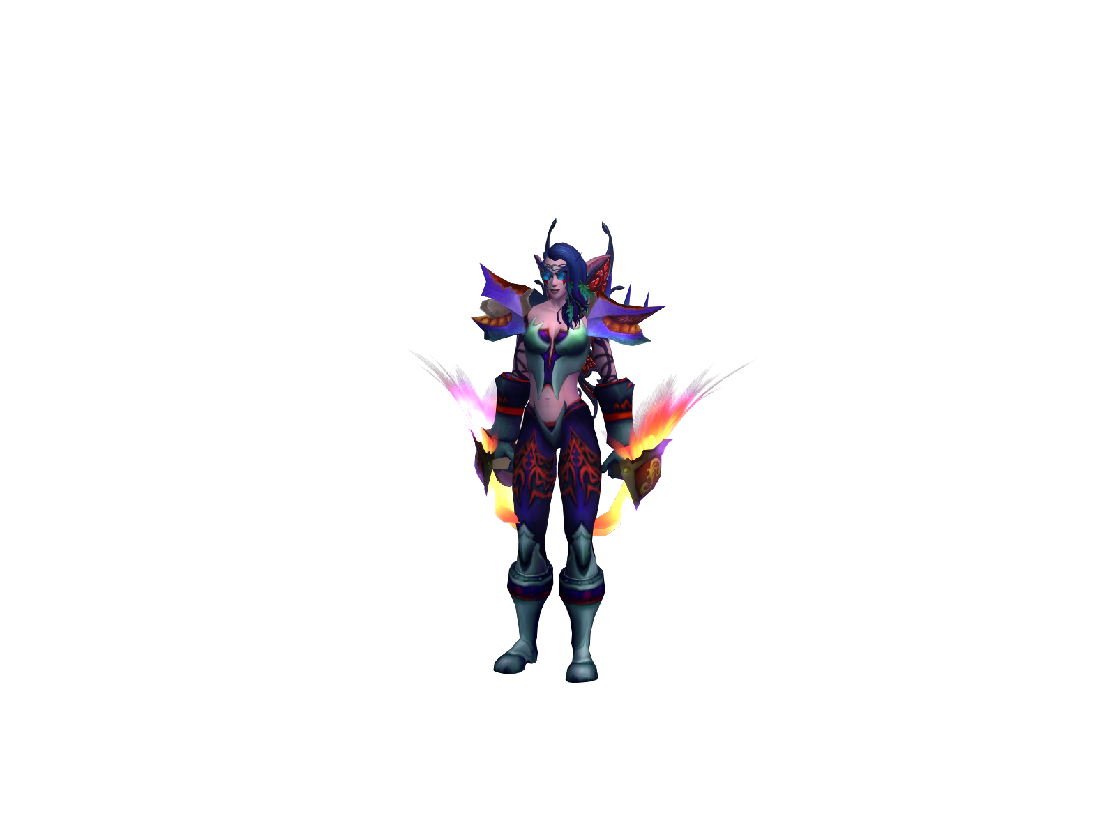 Psiana 3D character render