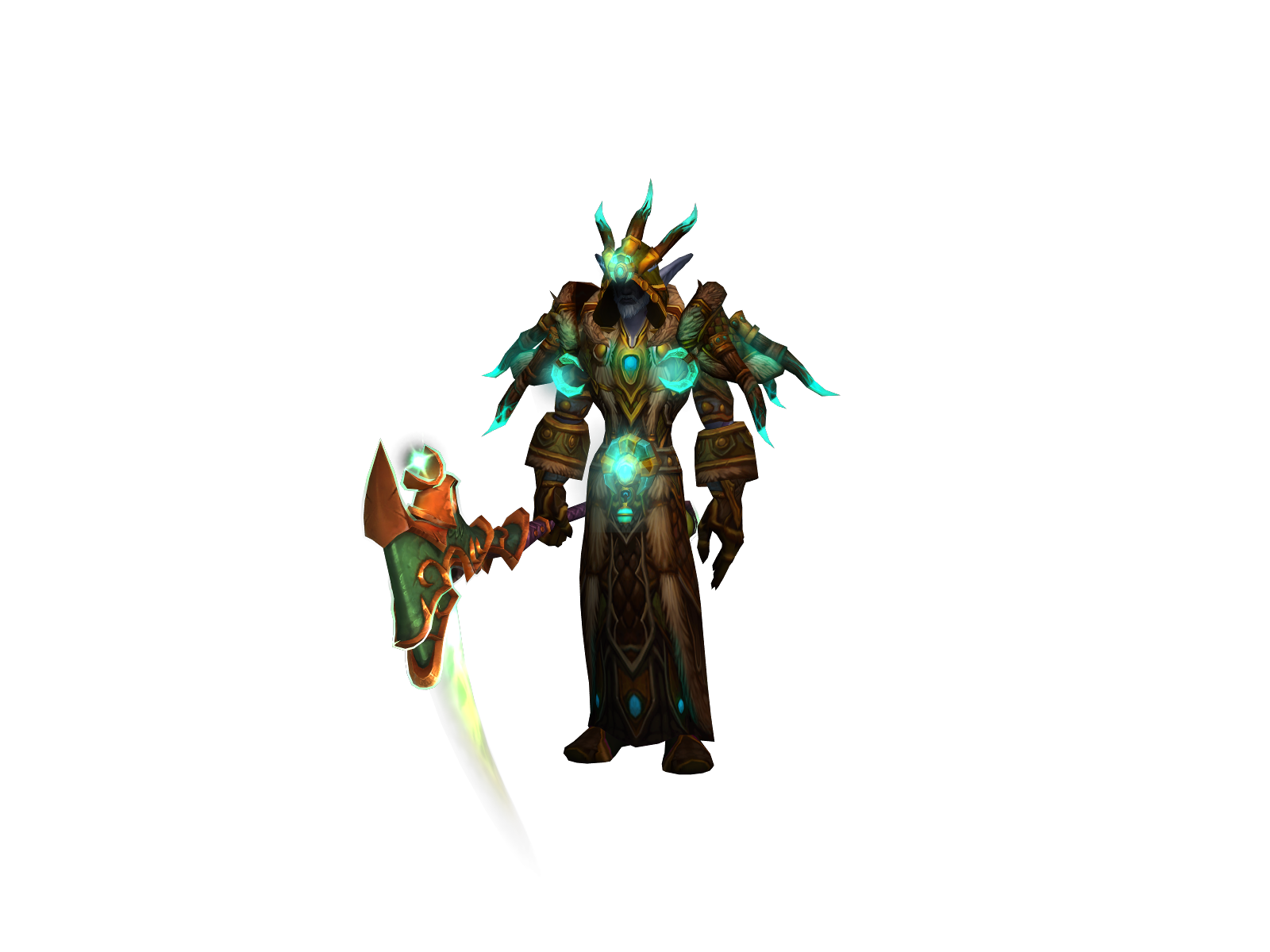Thaon 3D character render