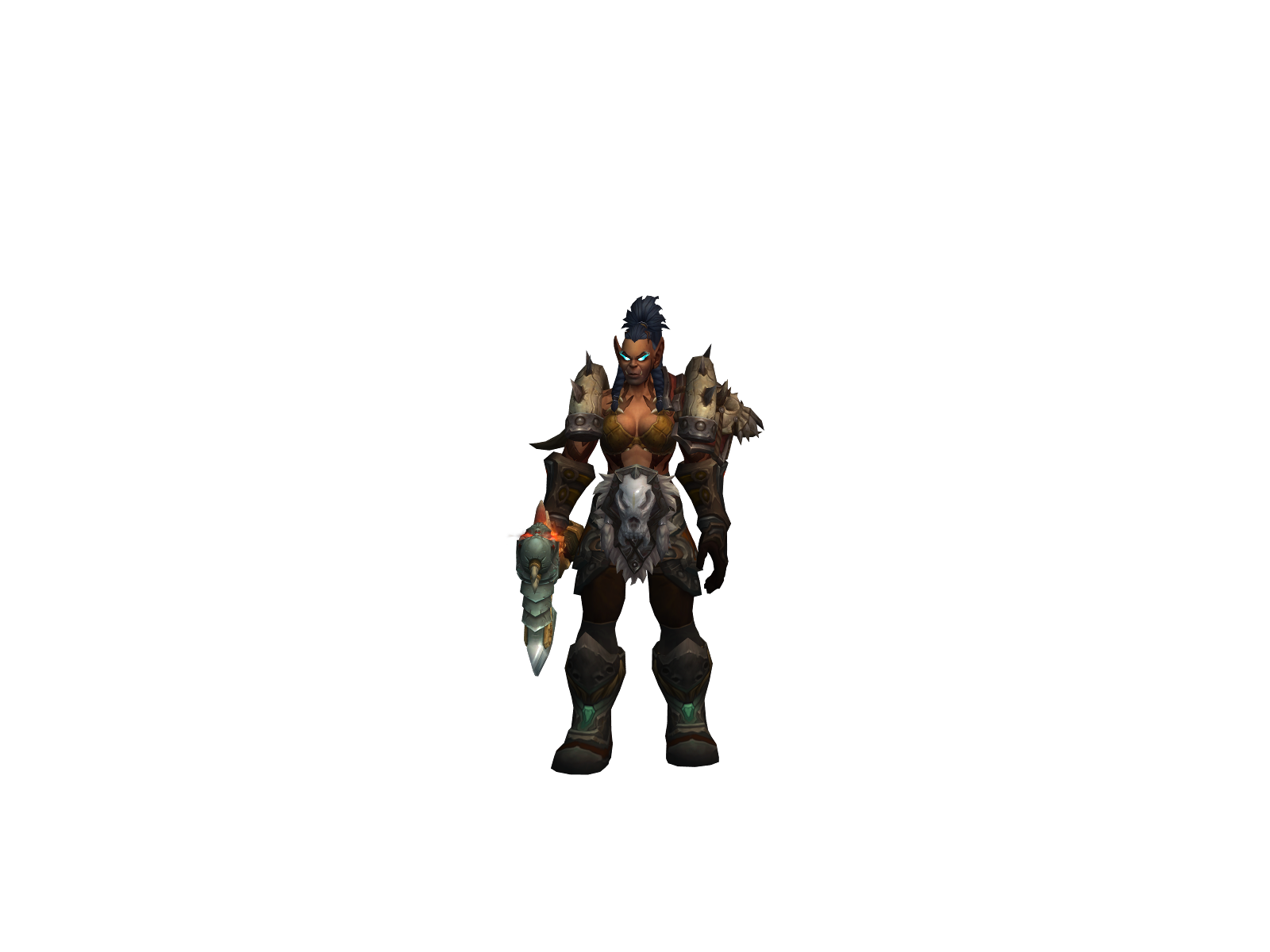 Warhead 3D character render