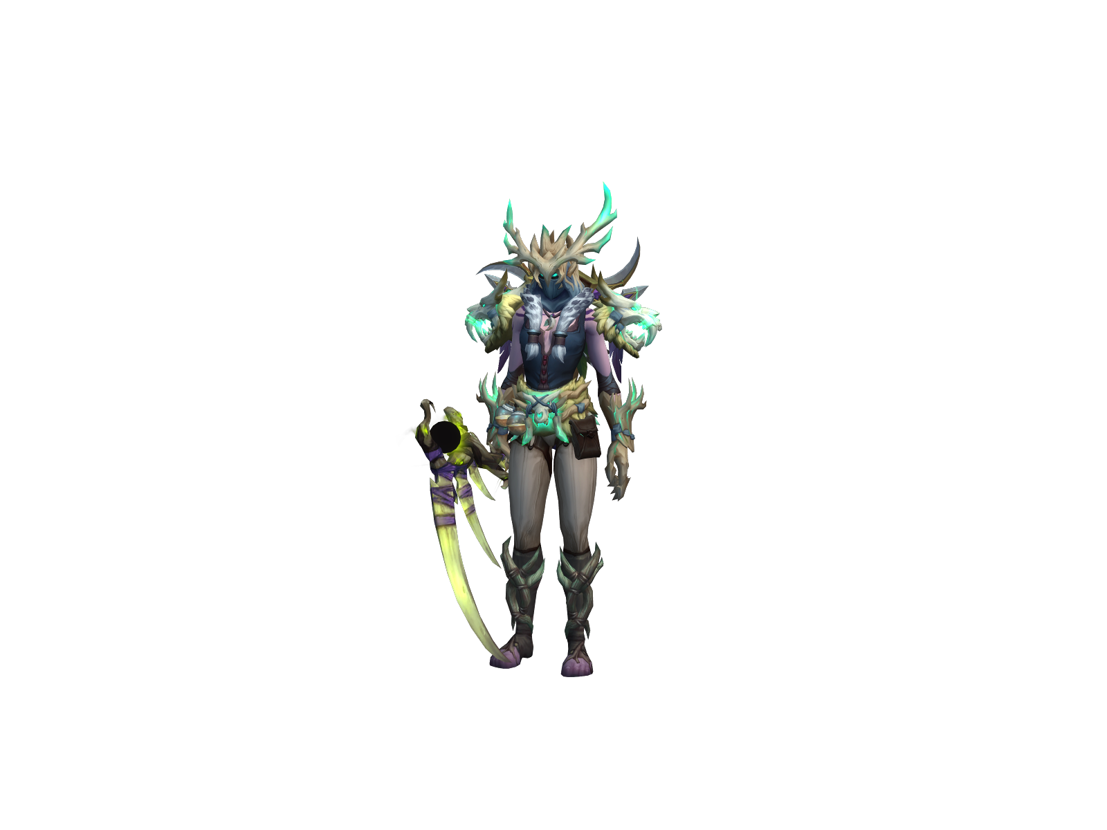 Violenzia 3D character render