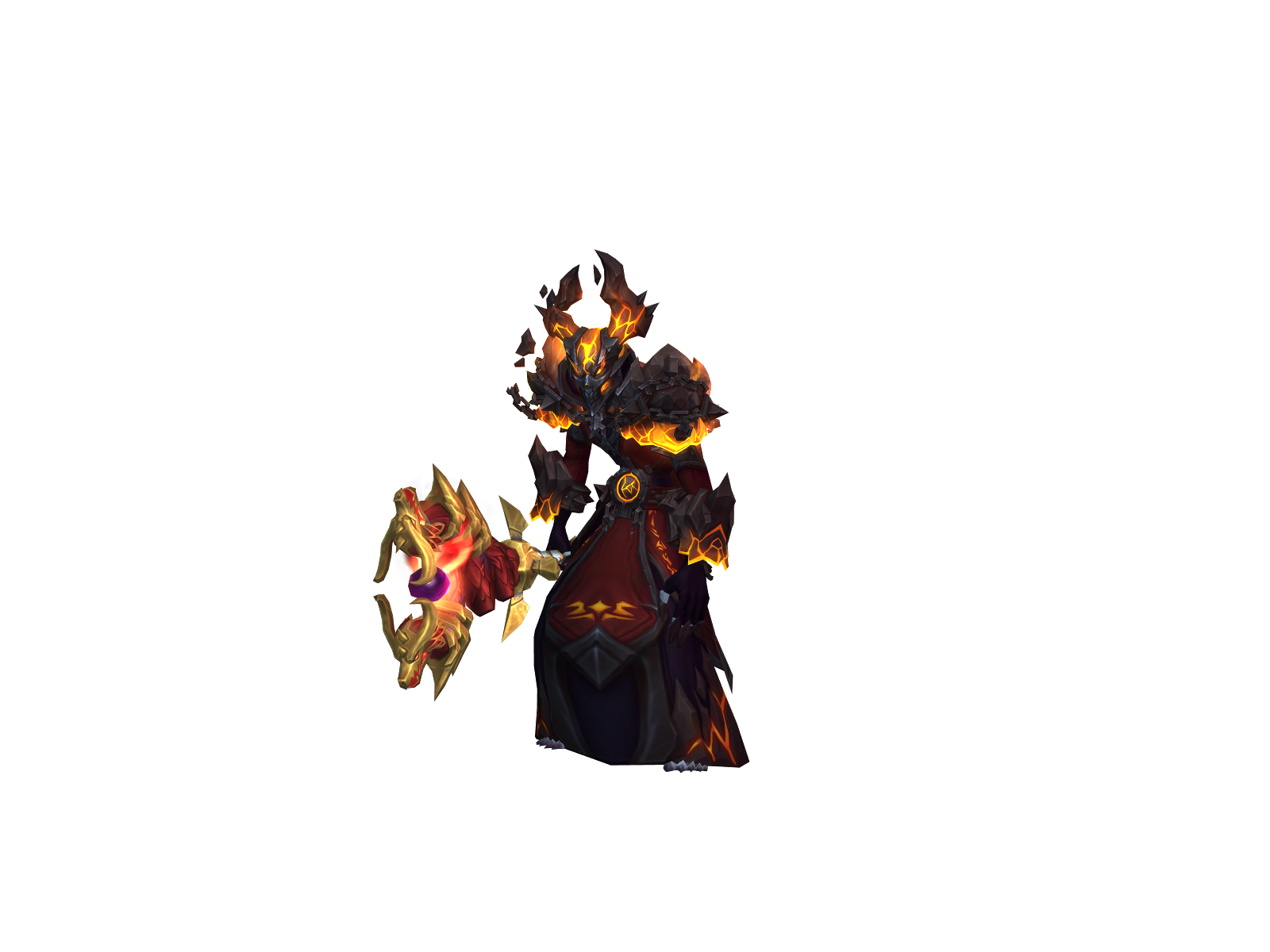 Sarohman 3D character render